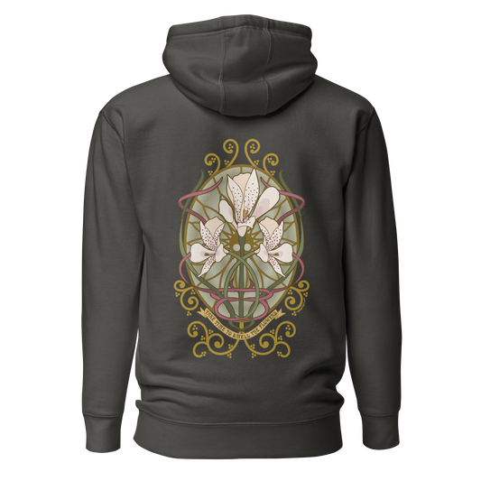 Alstroemeria Hoodie - Art Nouveau Vibe for Every Occasion