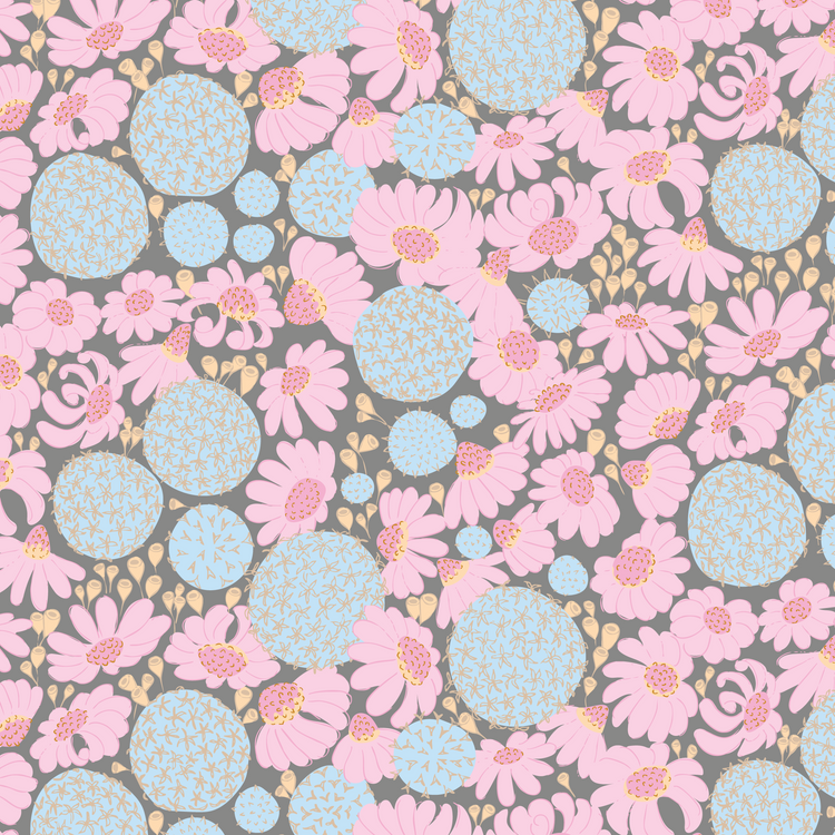 Wildflower meadow all-over print - Wylodesigns