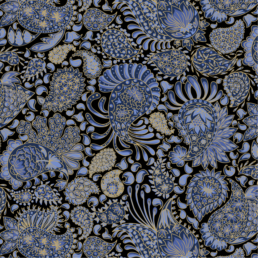 Paisley Zipper Cloak