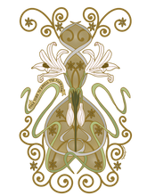 Nouveau Crinum Classic Tee Perfect for Art Nouveau Enthusiasts