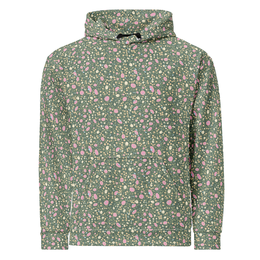 African Tulips Hoodie – Vibrant Unisex Floral Design