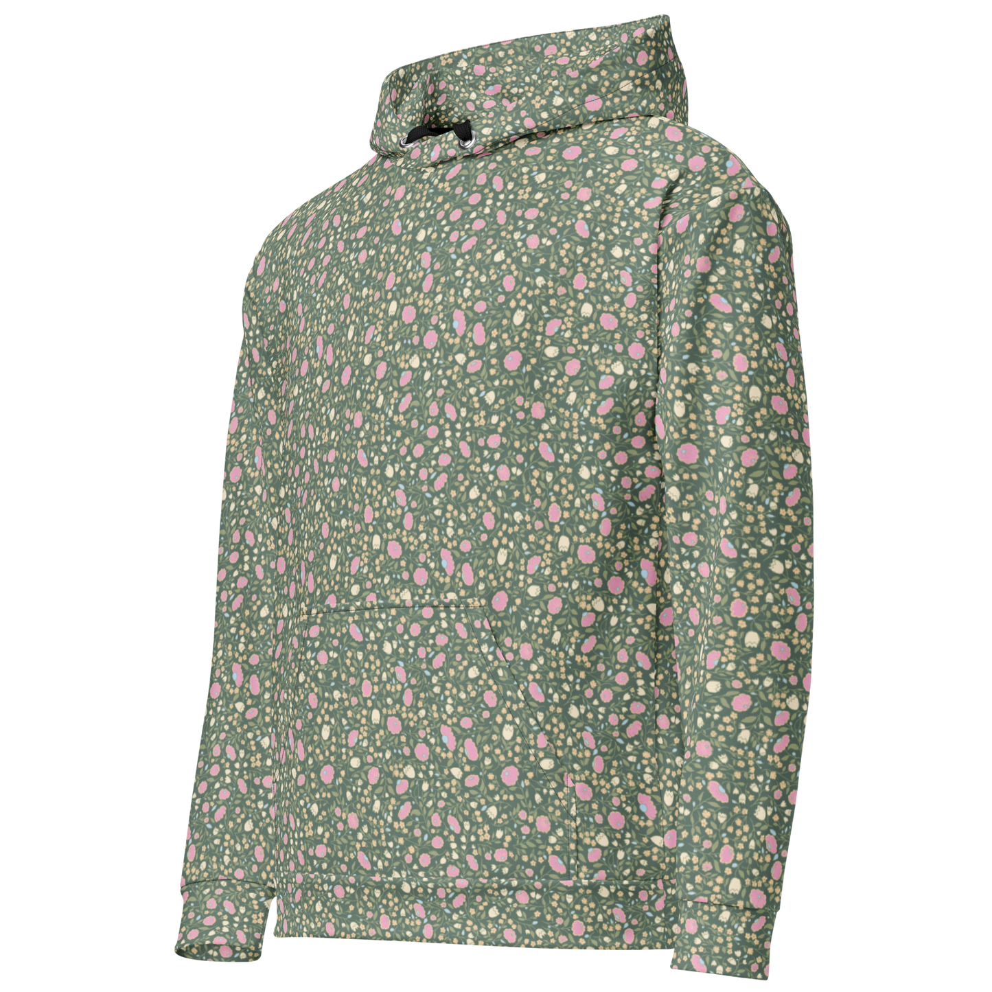 African Tulips Hoodie Vibrant Unisex Floral Design