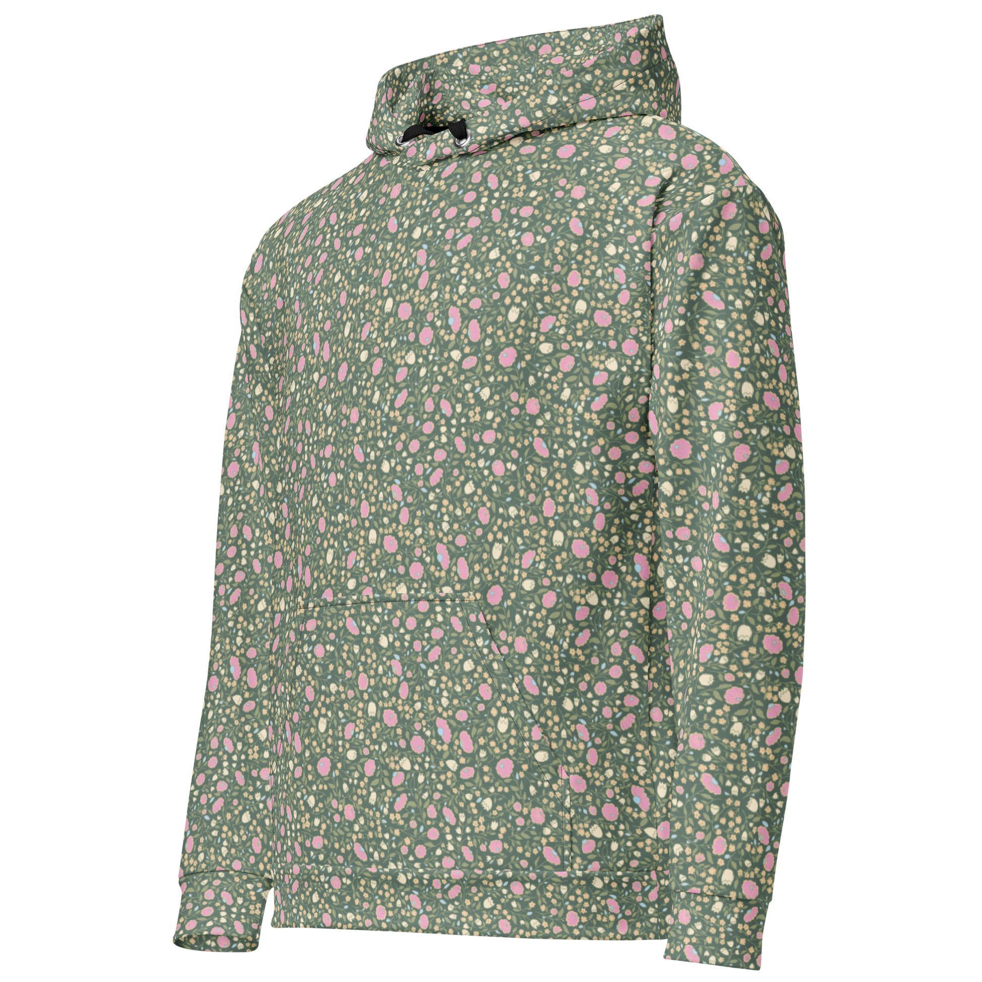 African Tulips Hoodie Vibrant Unisex Floral Design