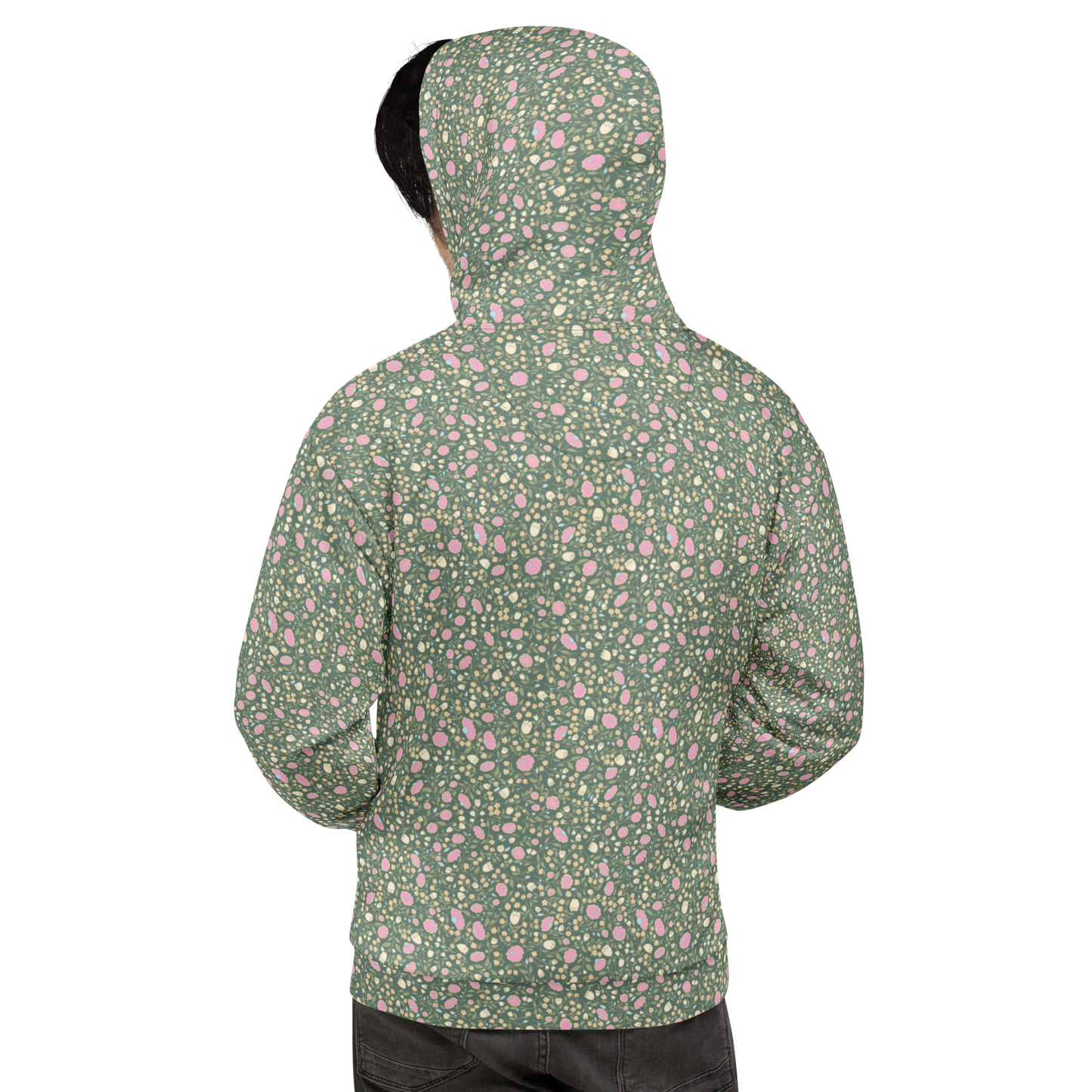 African Tulips Hoodie Vibrant Unisex Floral Design