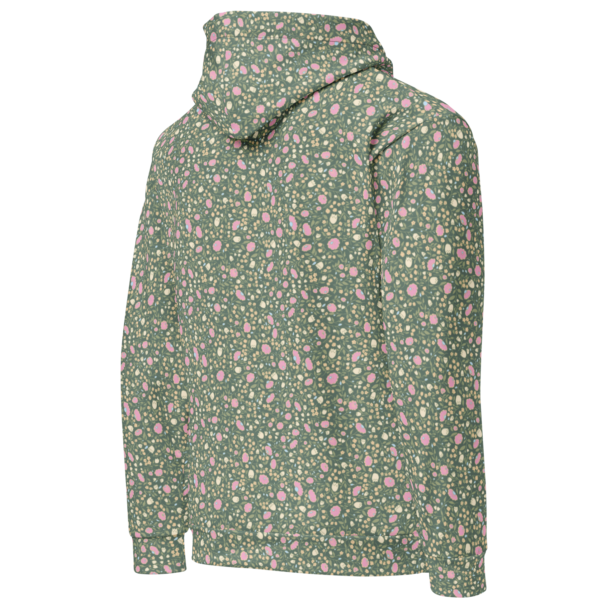 African Tulips Hoodie Vibrant Unisex Floral Design