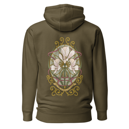 Alstroemeria Hoodie - Art Nouveau Vibe for Every Occasion