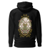 Alstroemeria Hoodie - Art Nouveau Vibe for Every Occasion black