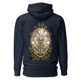 Alstroemeria Hoodie - Art Nouveau Vibe for Every Occasion navy blazer