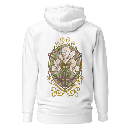 Alstroemeria Hoodie - Art Nouveau Vibe for Every Occasion