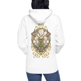 Alstroemeria Hoodie - Art Nouveau Vibe for Every Occasion