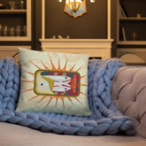 Canned Sardines (biege) pillows