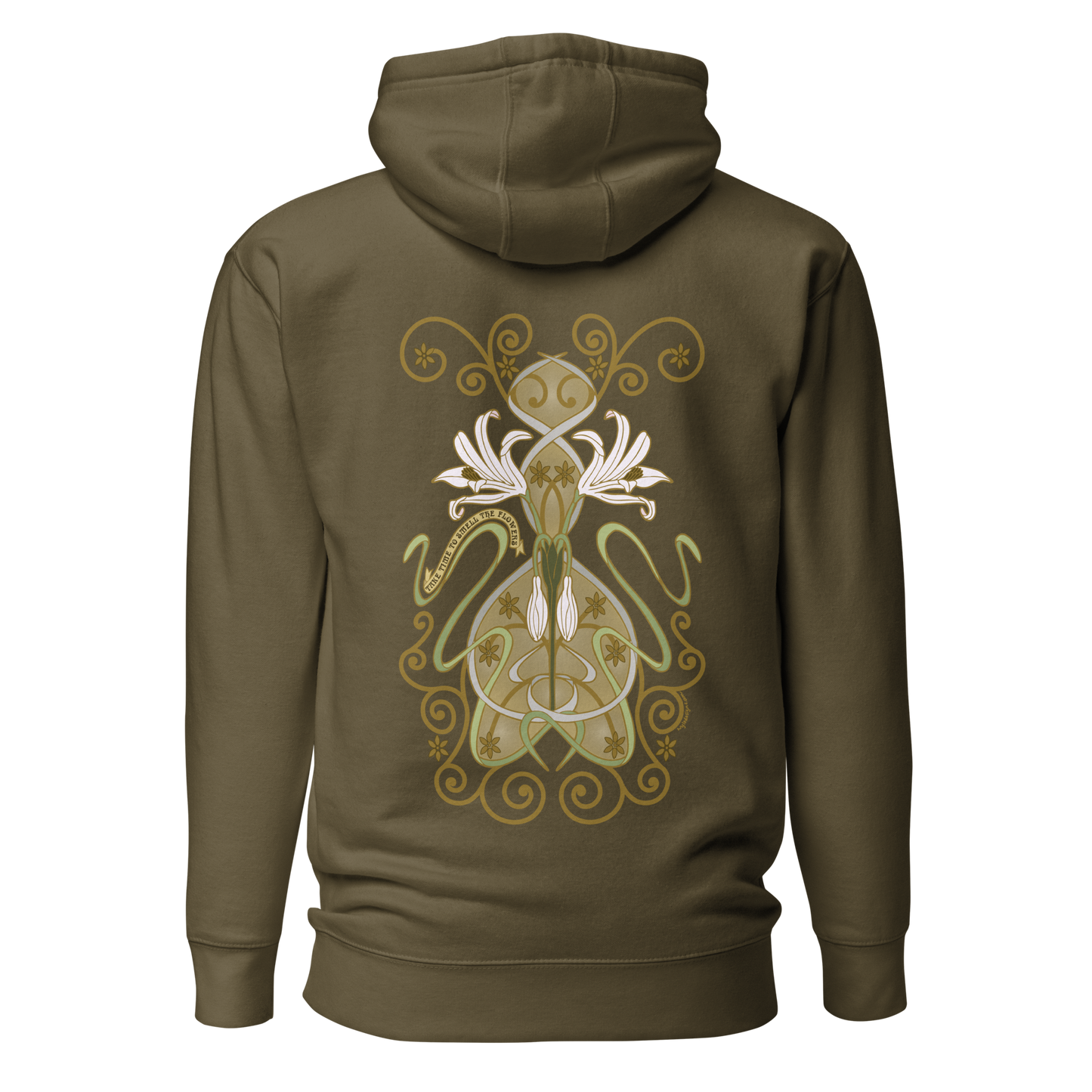 Crinum Art Hoodie