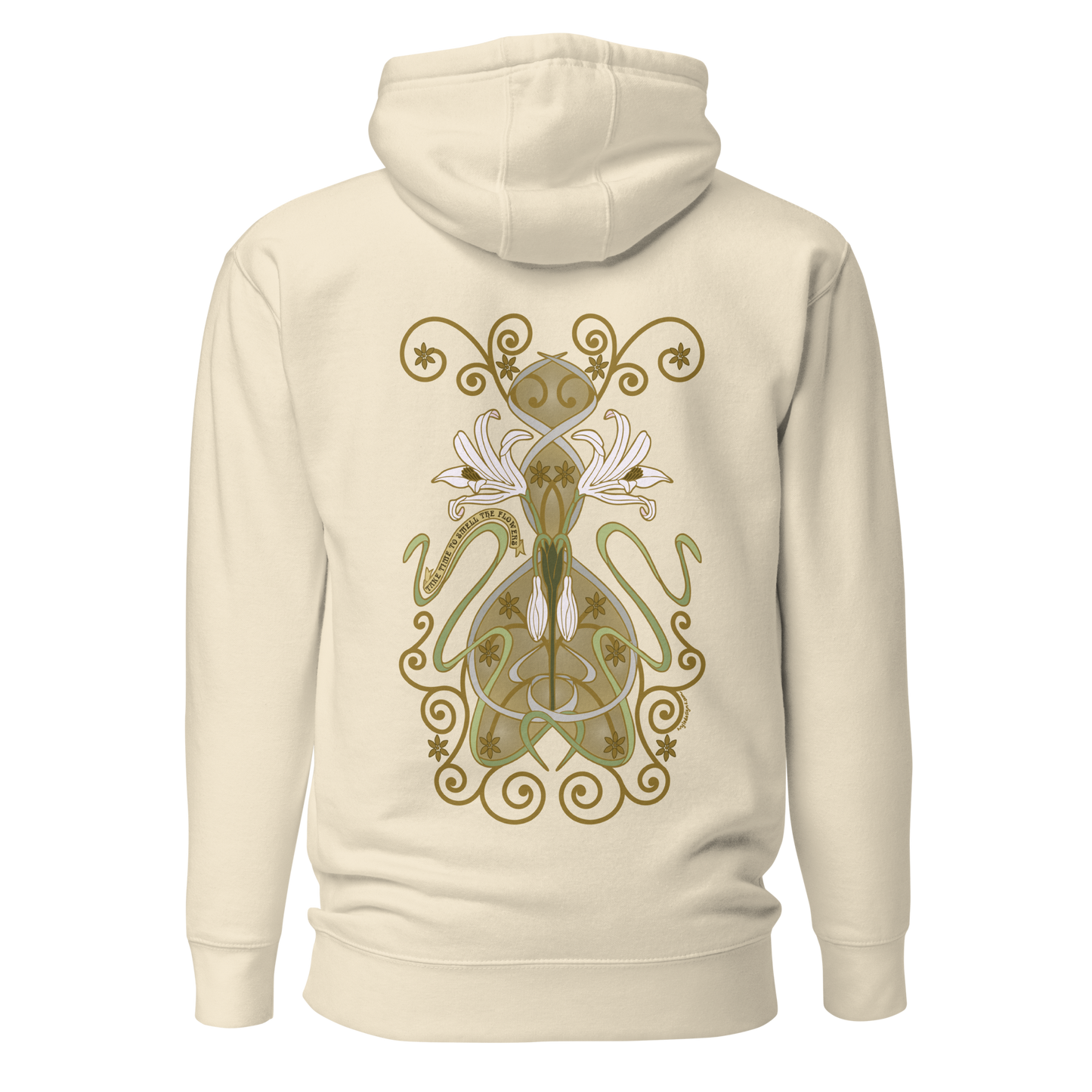 Crinum Art Hoodie
