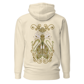 Crinum Art Hoodie bone