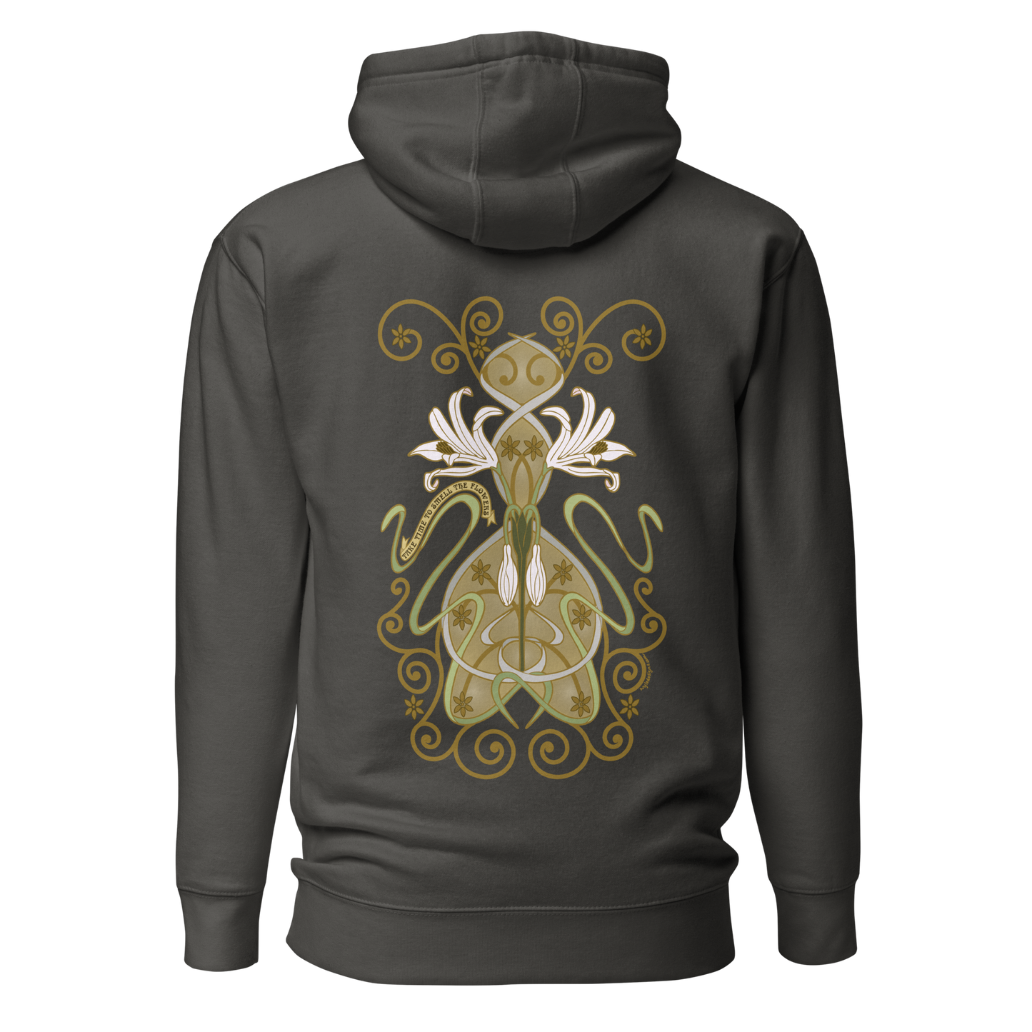 Crinum Art Hoodie