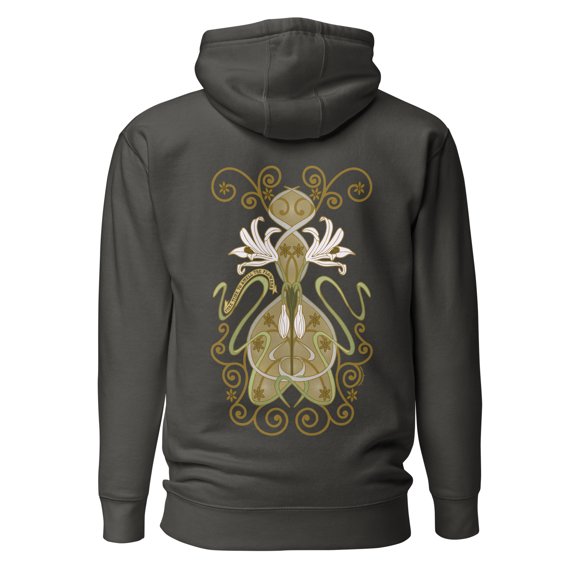Crinum Art Hoodie