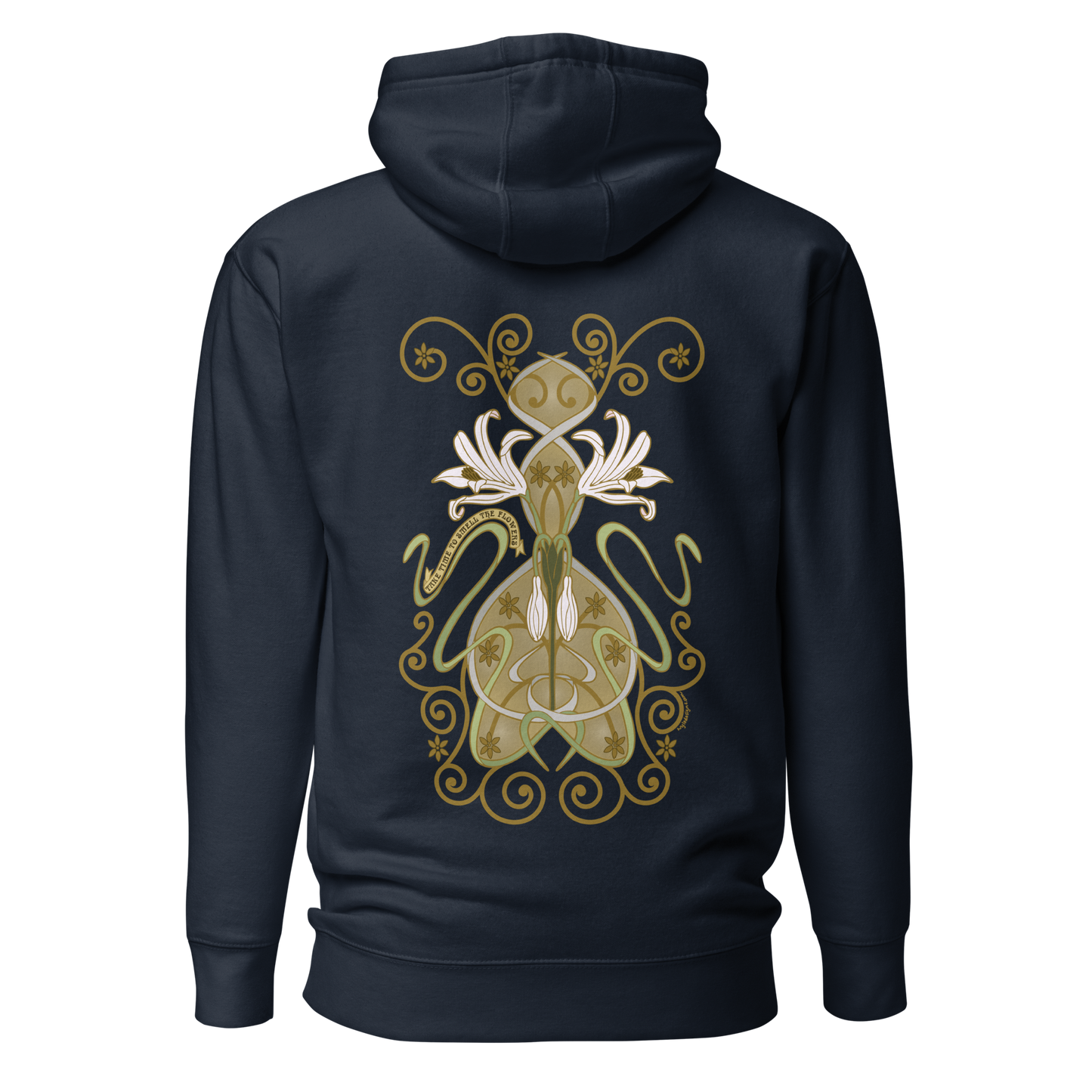 Crinum Art Hoodie