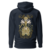 Crinum Art Hoodie navy blazer