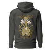 Crinum Art Hoodie vintage black
