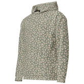 Dancing with Pimpernels Floral Pattern Hoodie