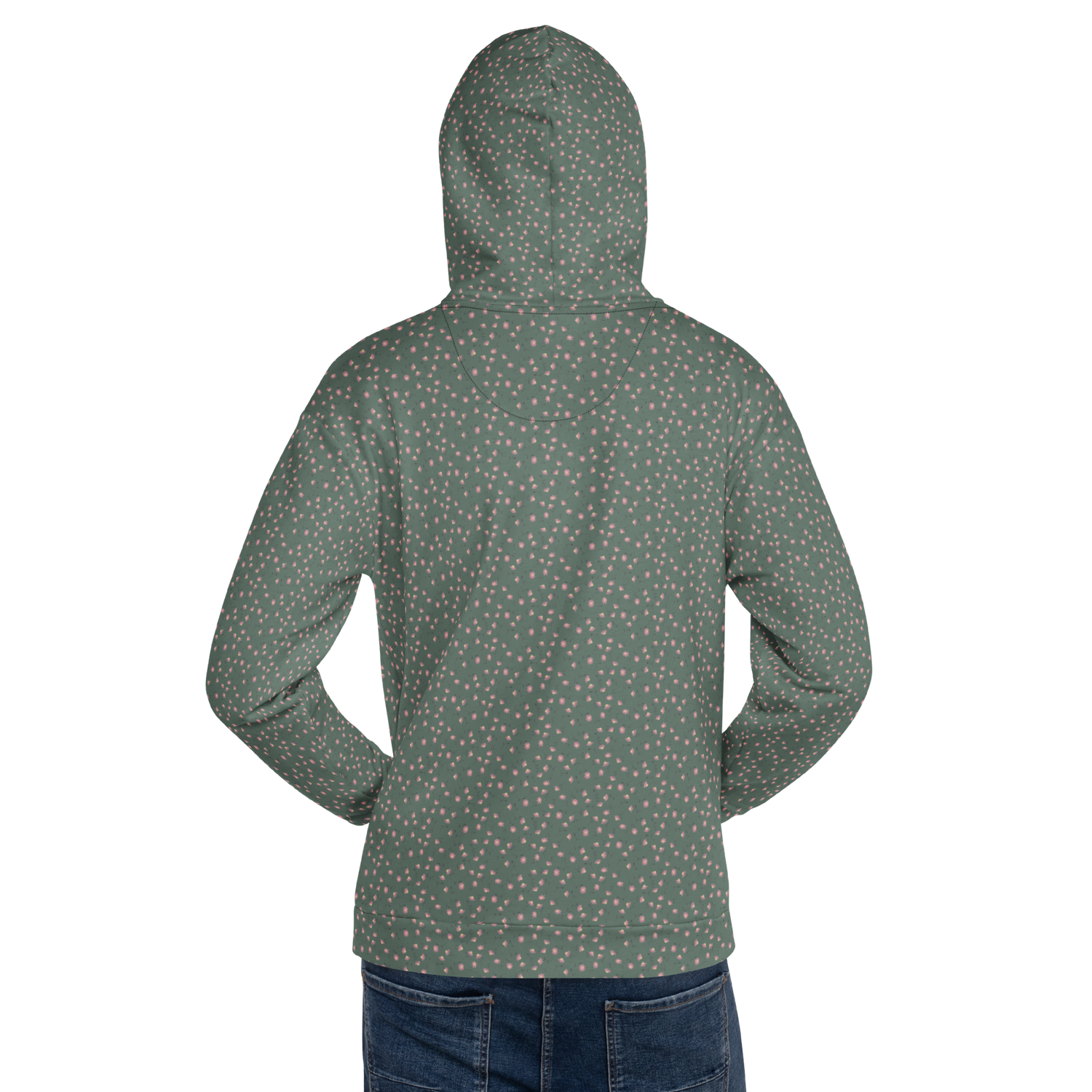 Echinacea Floral Hoodie