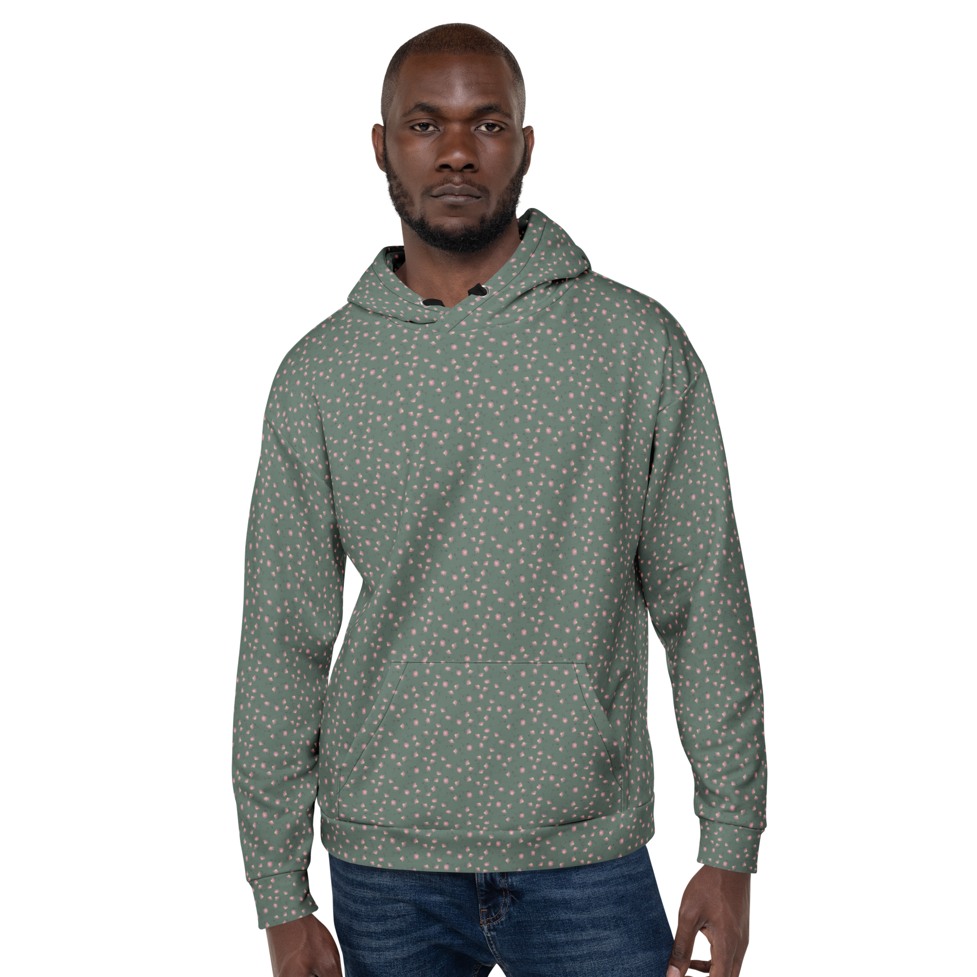 Echinacea Floral Hoodie