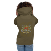 Josephinae Hoodie Arty Comfort for Everyday Wear military green