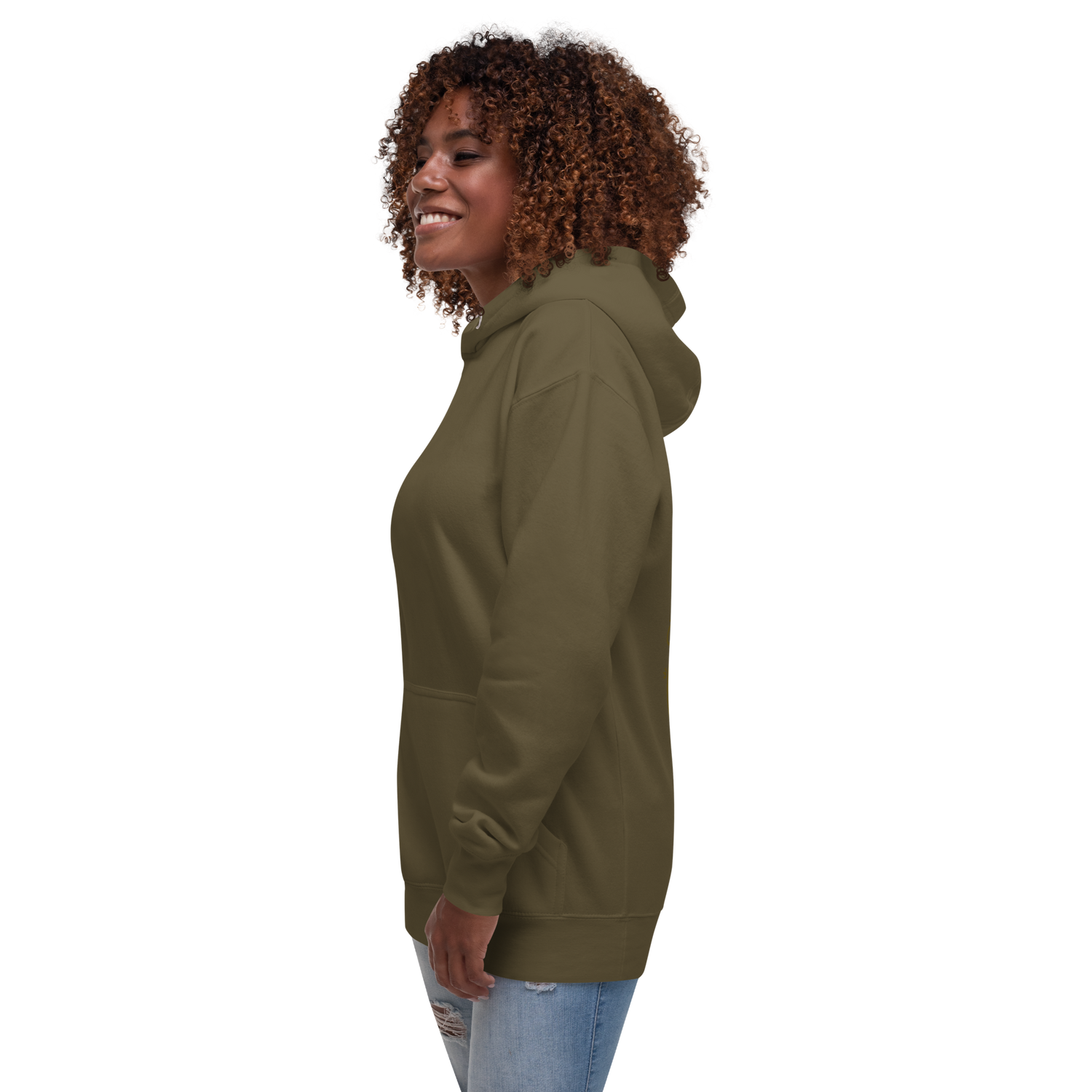 Josephinae Hoodie Arty Comfort for Everyday Wear military green