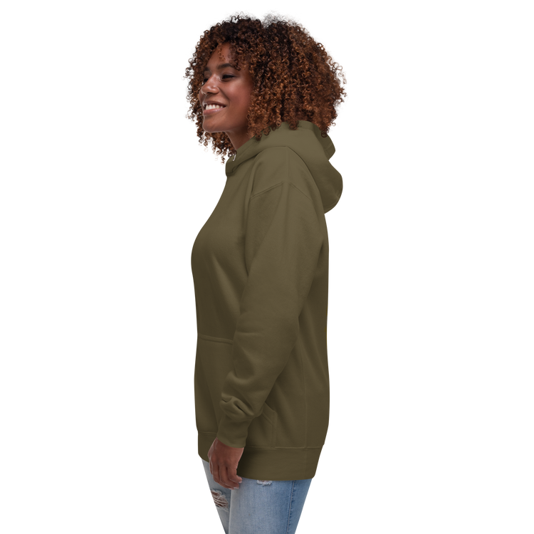 Josephinae Hoodie Arty Comfort for Everyday Wear military green