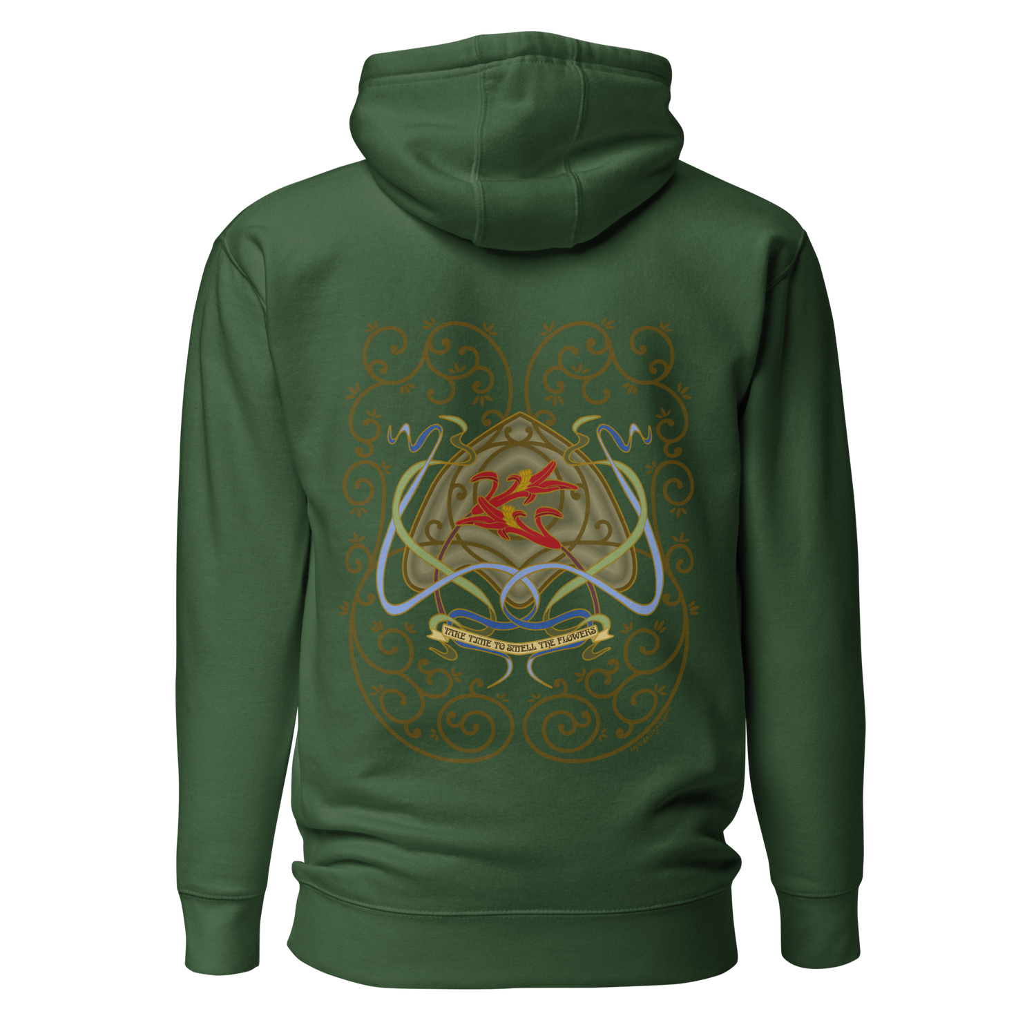 Josephinae Hoodie Arty Comfort for Everyday Wear green