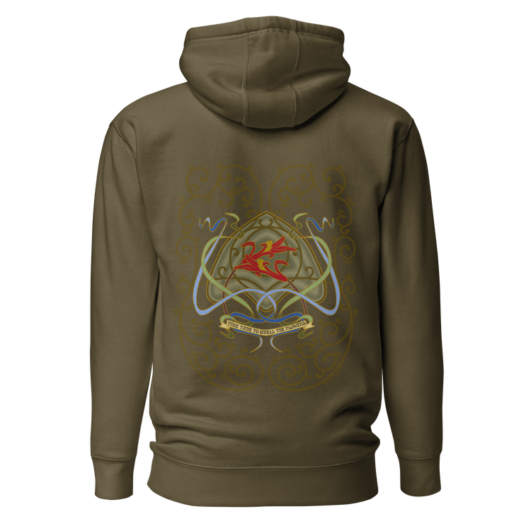 Josephinae Hoodie Arty Comfort for Everyday Wear military green