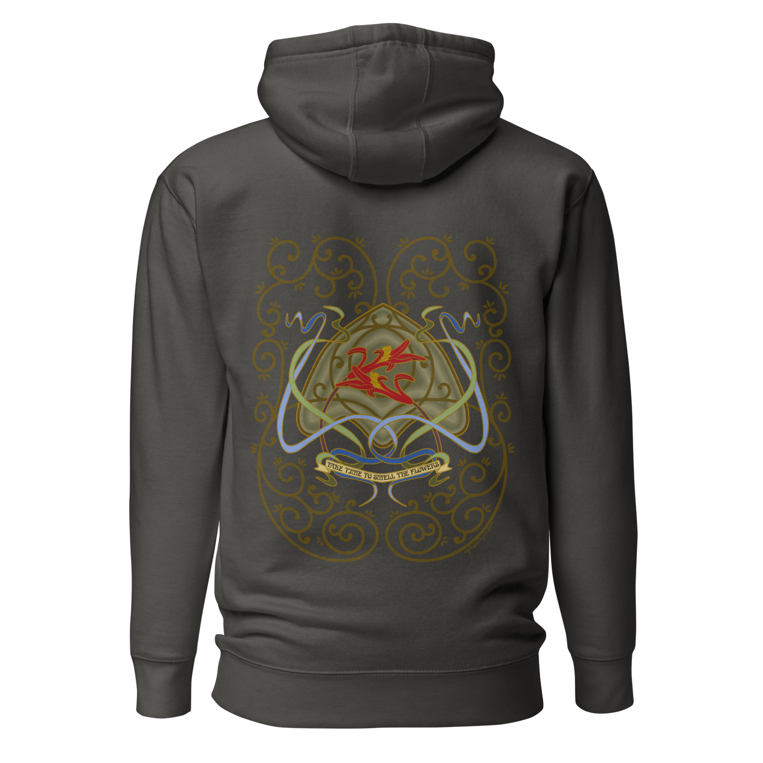 Josephinae Hoodie Arty Comfort for Everyday Wear vintage black