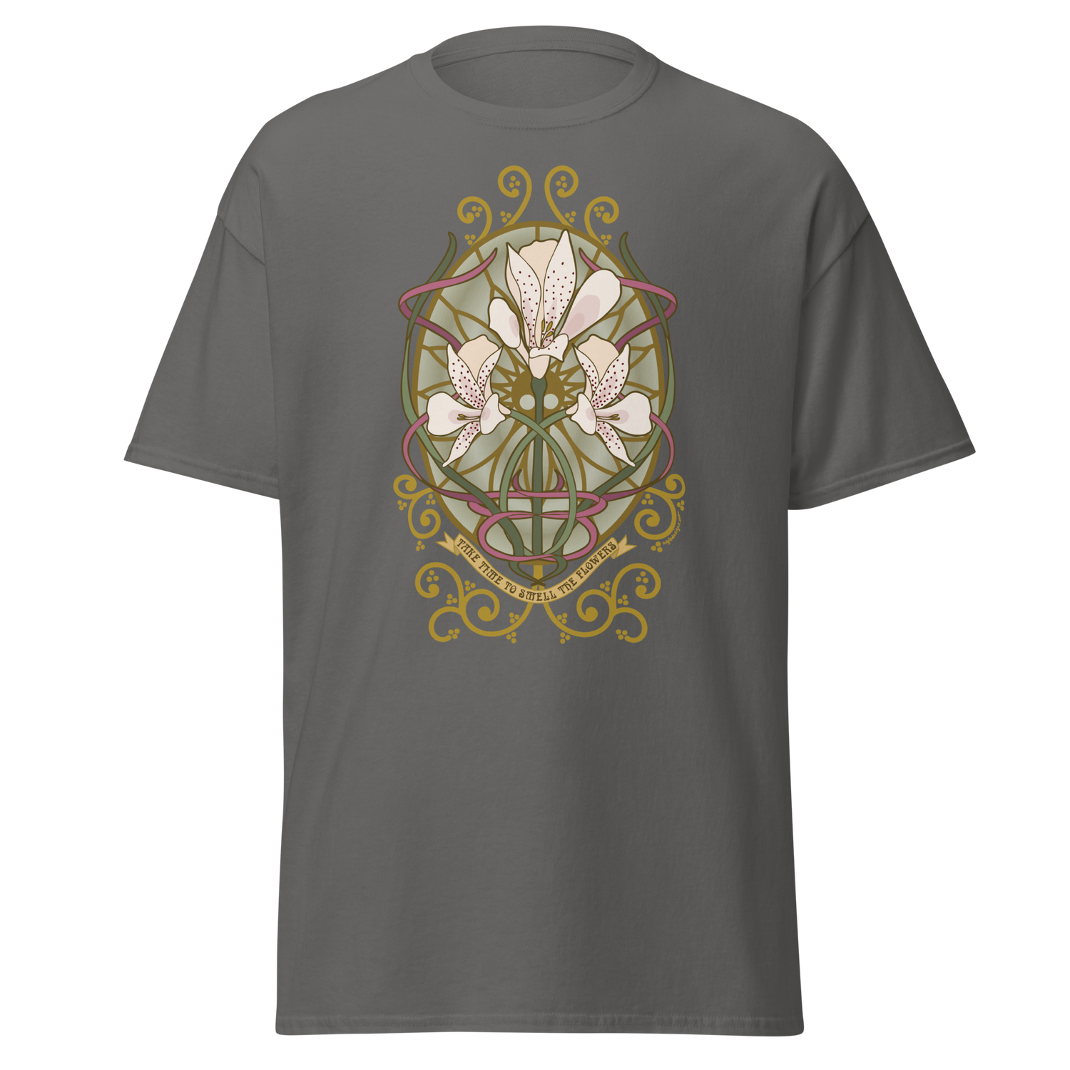 Alstroemeria Classic Tee charcoal