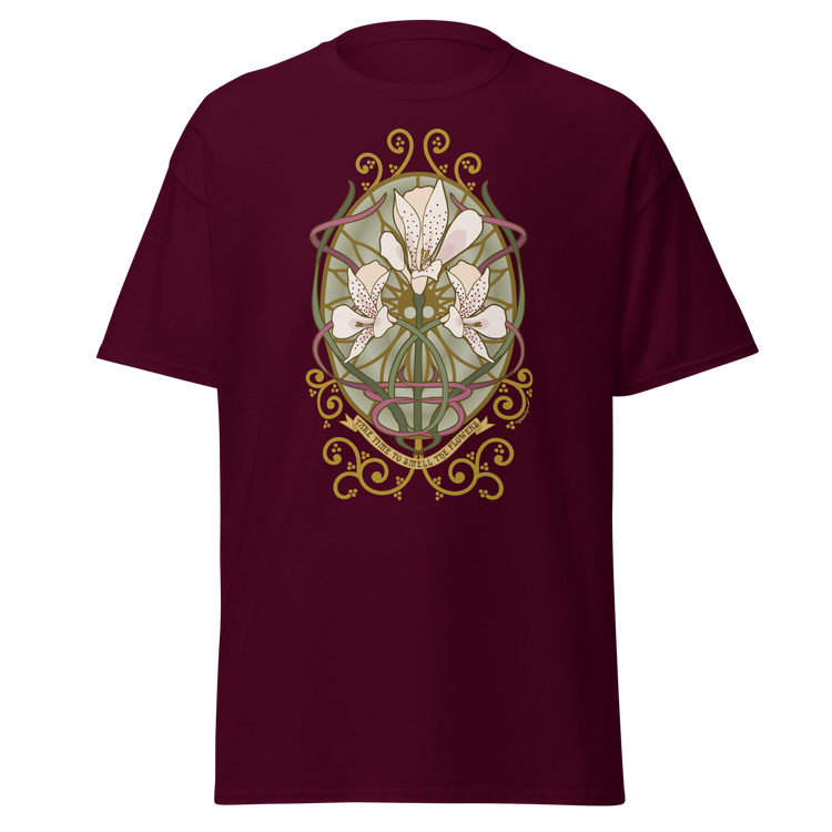 Alstroemeria Classic Tee maroon