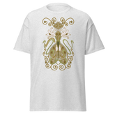 Nouveau Crinum Classic Tee Perfect for Art Nouveau Enthusiasts ash