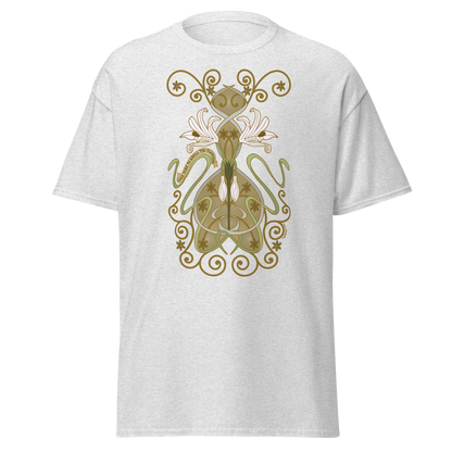 Nouveau Crinum Classic Tee Perfect for Art Nouveau Enthusiasts