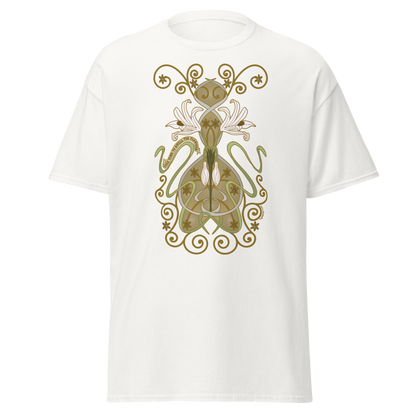 Nouveau Crinum Classic Tee Perfect for Art Nouveau Enthusiasts