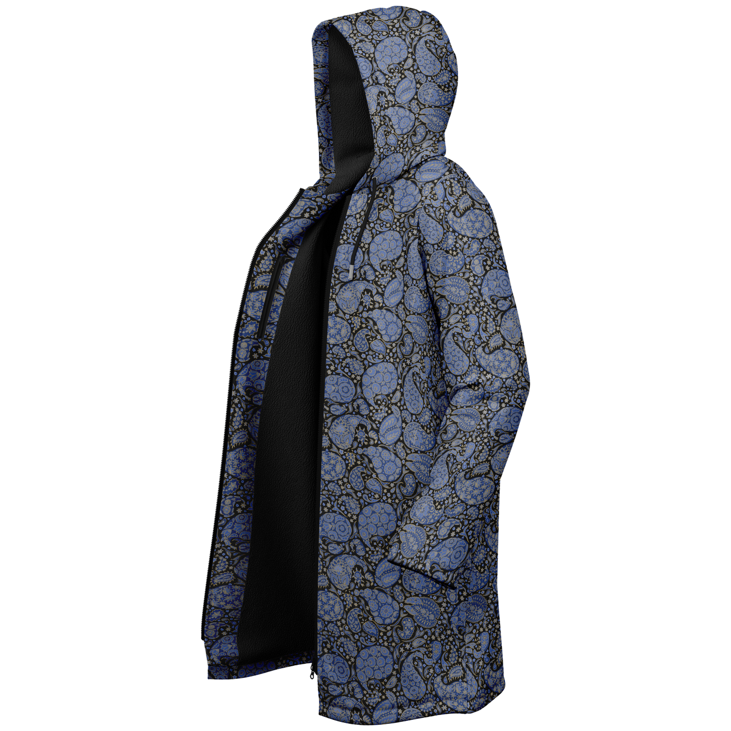 Paisley Rain Zip Coat Paisley Rain Cloak  Stylish 