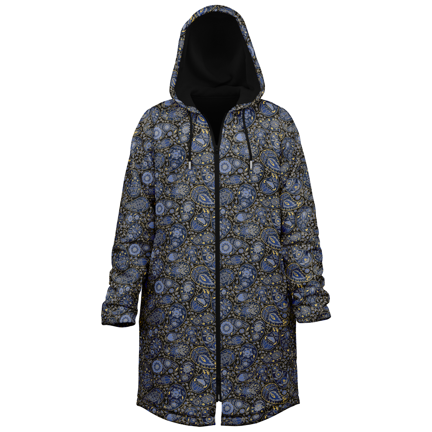 paisley storm zipper cloak