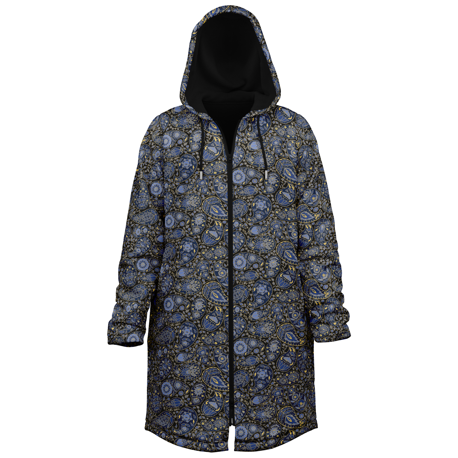 paisley storm zipper cloak