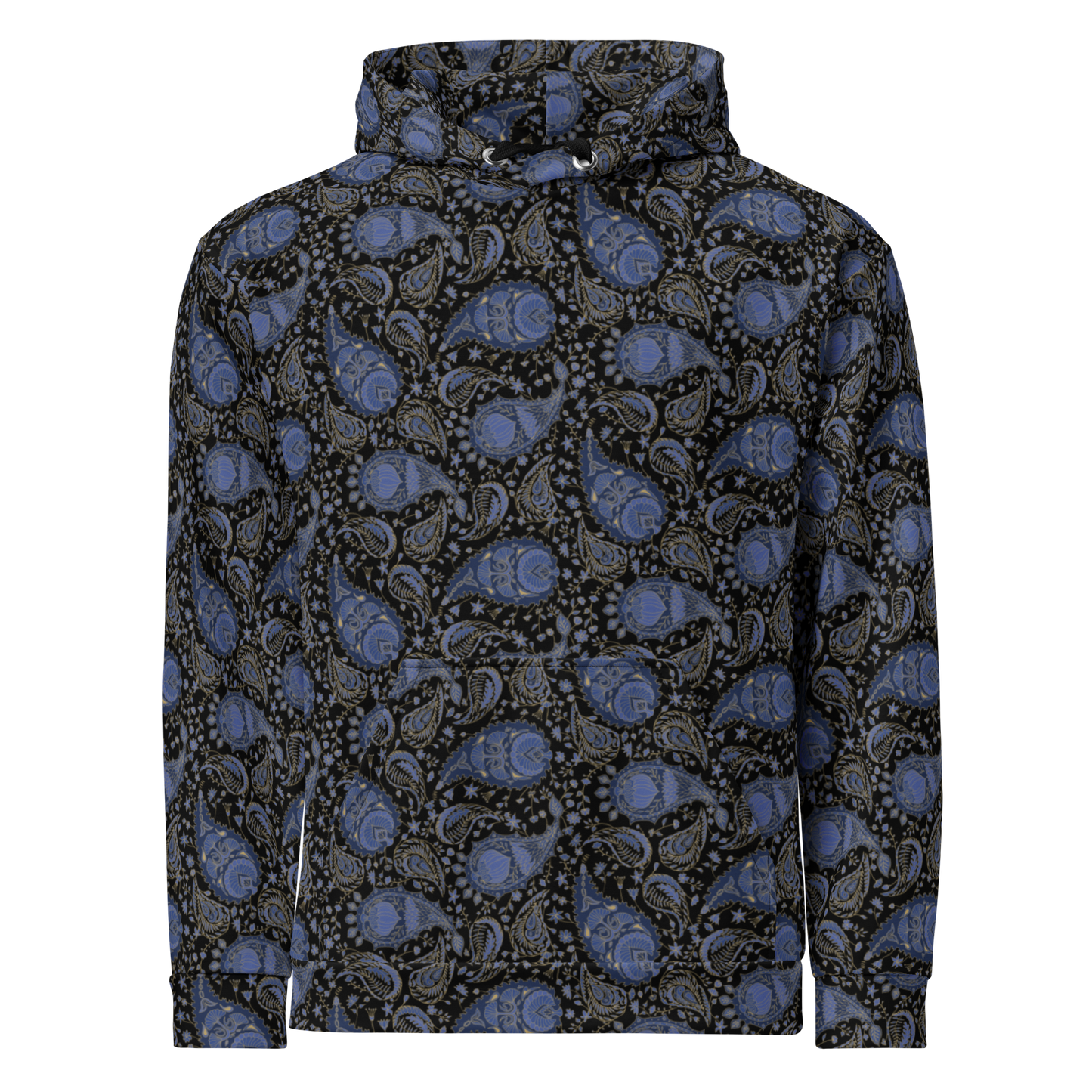 Paisley Pattern Hoodie - Luxe Comfort and Style for Everyone - Wylodesigns