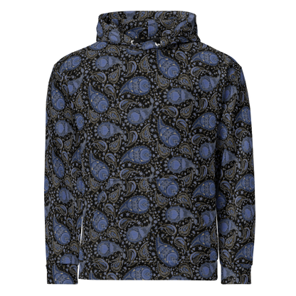 Paisley Pattern Hoodie - Luxe Comfort and Style for Everyone - Wylodesigns