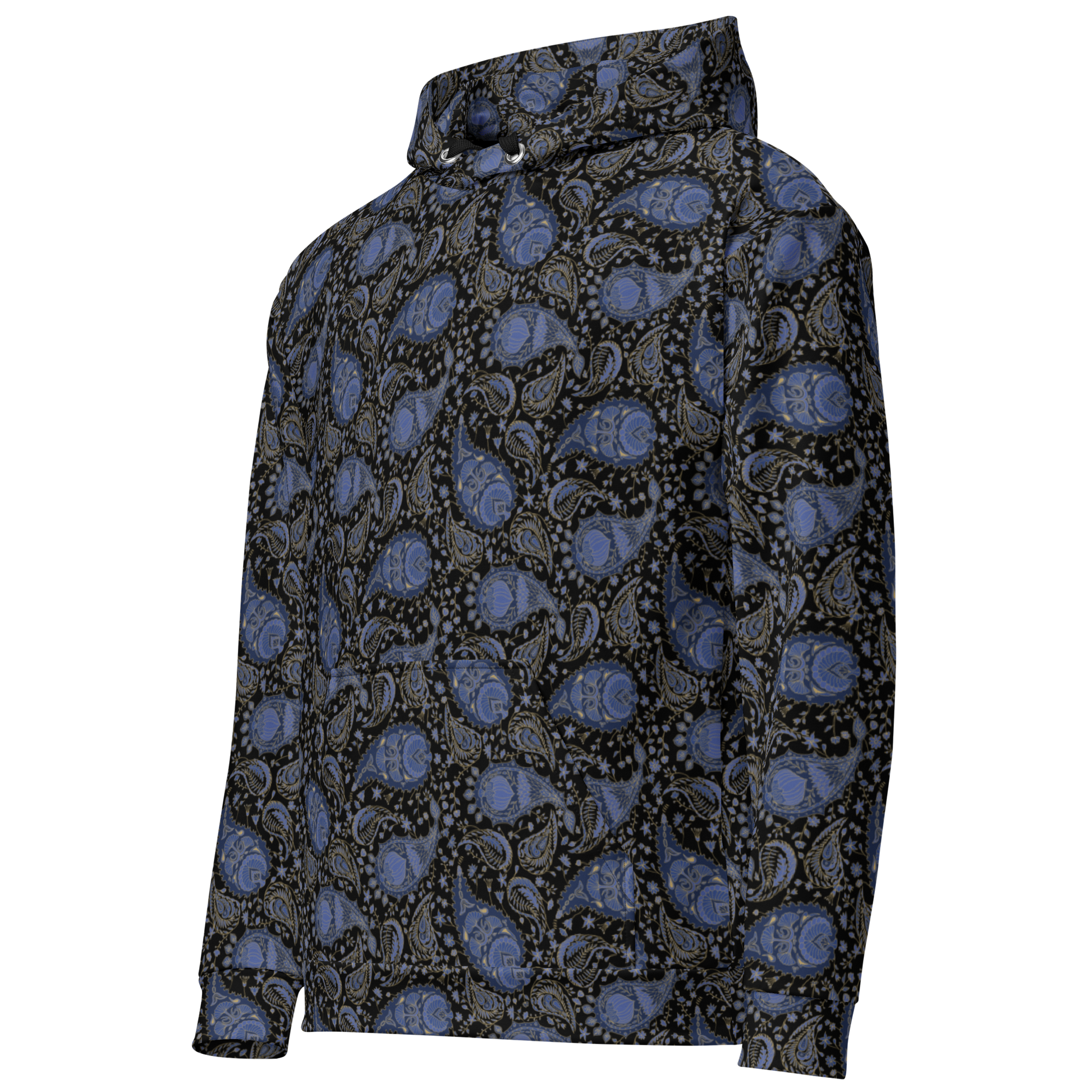 Paisley Pattern Hoodie - Luxe Comfort and Style for Everyone - Wylodesigns