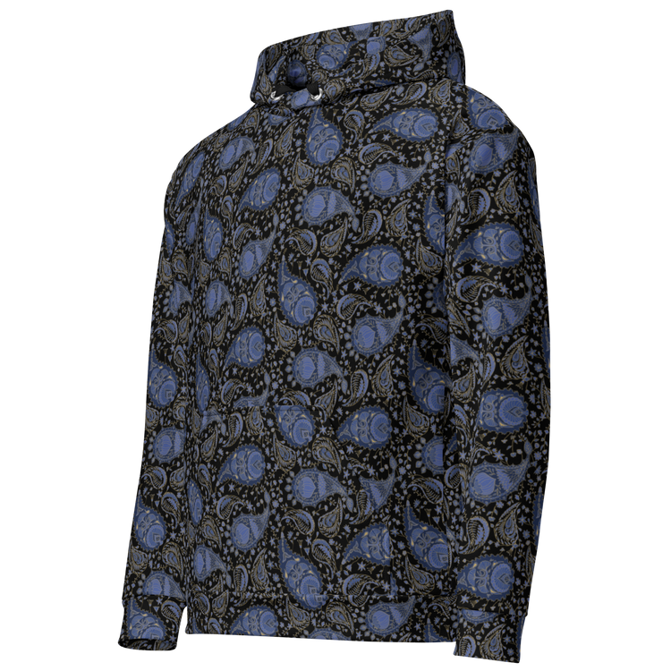 Paisley Pattern Hoodie Paisley Field Luxe 