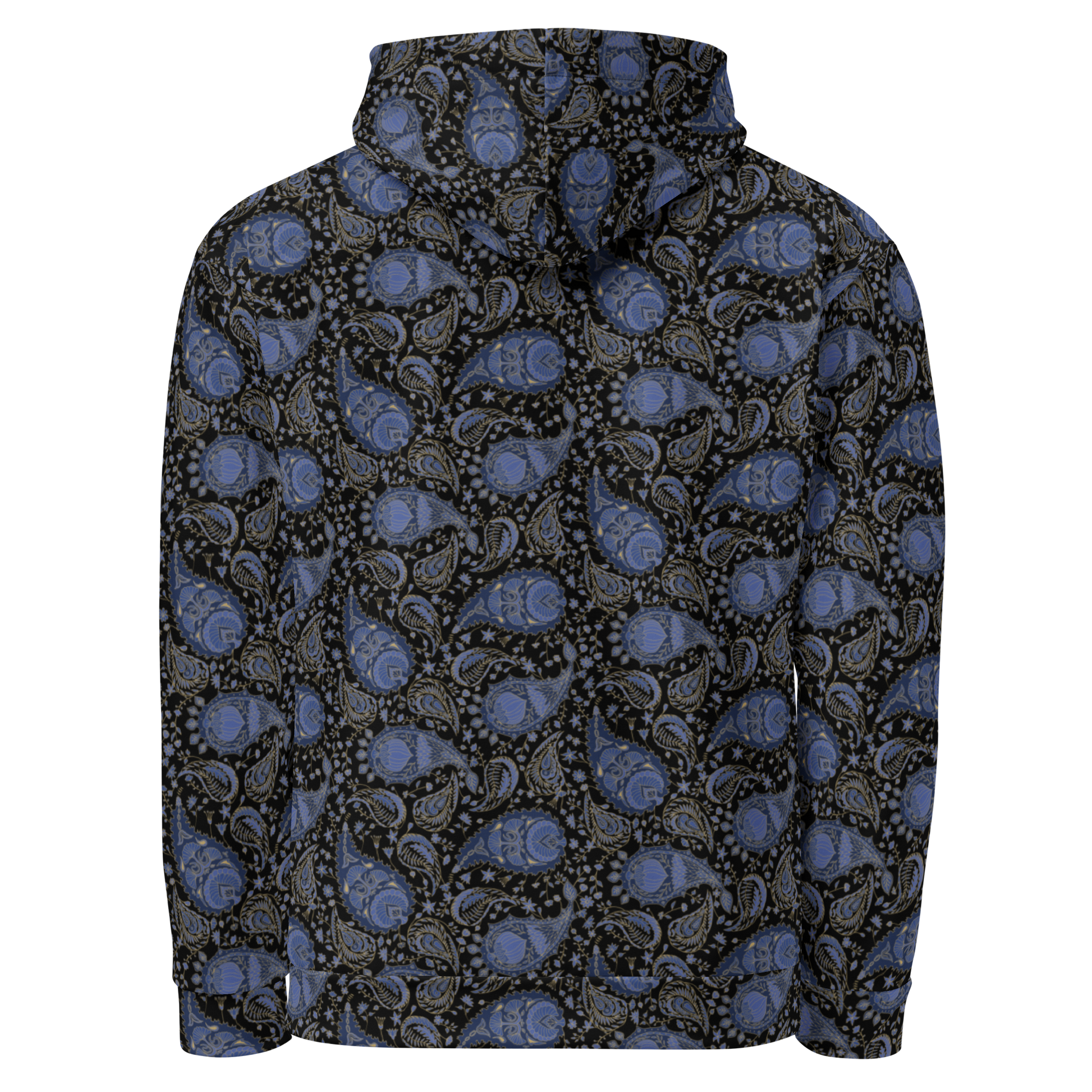 Paisley Pattern Hoodie - Luxe Comfort and Style for Everyone - Wylodesigns