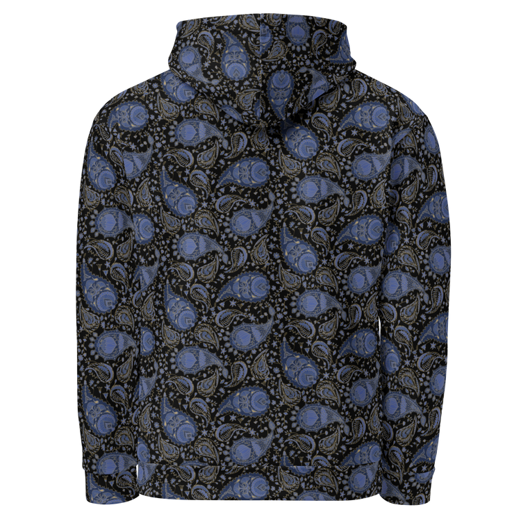 Paisley Pattern Hoodie Paisley Field Luxe 