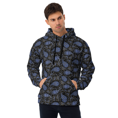 Paisley Pattern Hoodie - Luxe Comfort and Style for Everyone - Wylodesigns