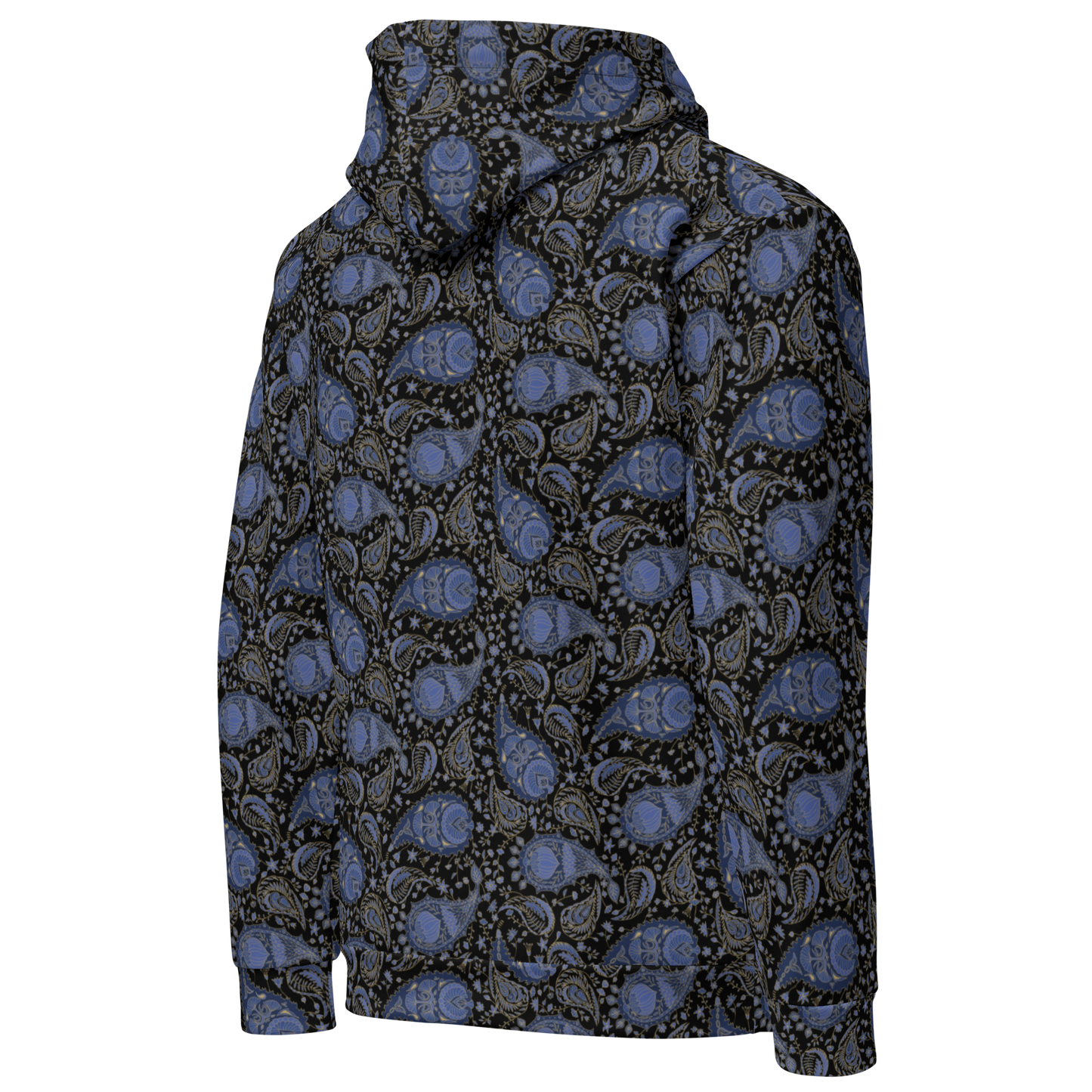 Paisley Pattern Hoodie - Luxe Comfort and Style for Everyone - Wylodesigns