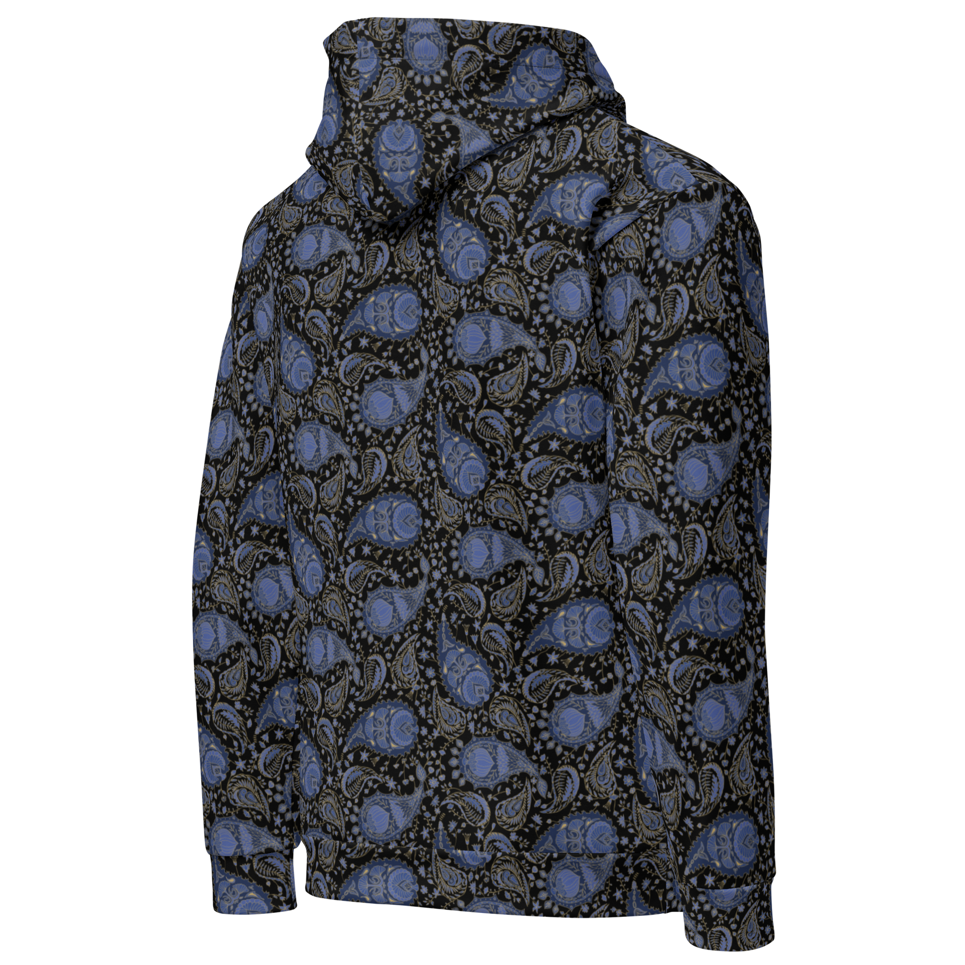 Paisley Pattern Hoodie - Luxe Comfort and Style for Everyone - Wylodesigns
