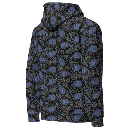 Paisley Pattern Hoodie - Luxe Comfort and Style for Everyone - Wylodesigns